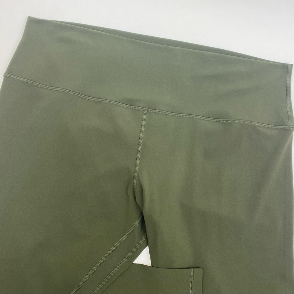 Lululemon Align High Rise Pant II 25” Leggings: Dark Olive Green - Picture 4 of 8
